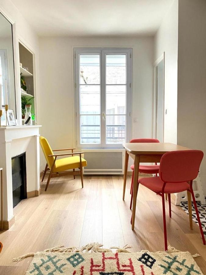 Modern Appartement W/ Tour Eiffel View In The 7Th Paris Dış mekan fotoğraf